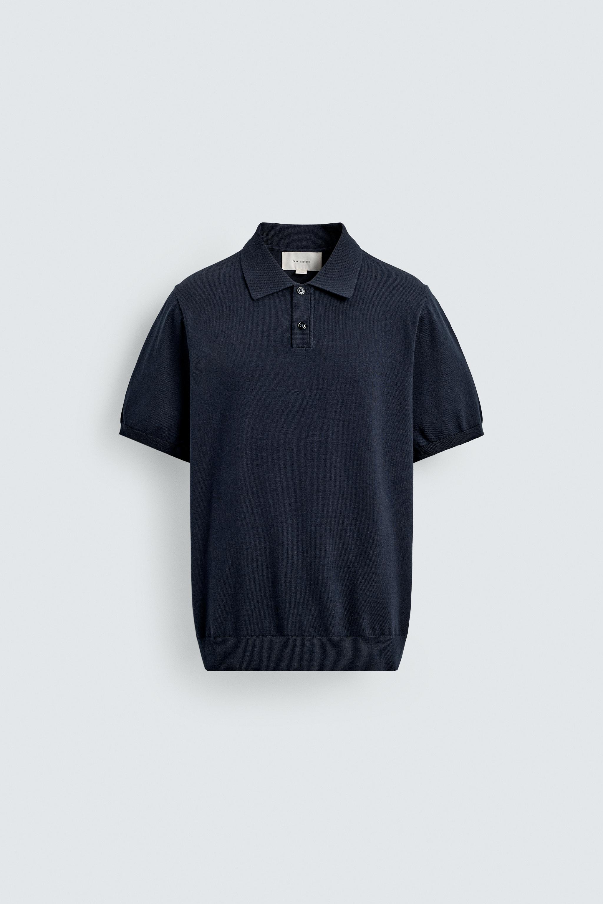 POLO REGULAR FIT EN MAILLE